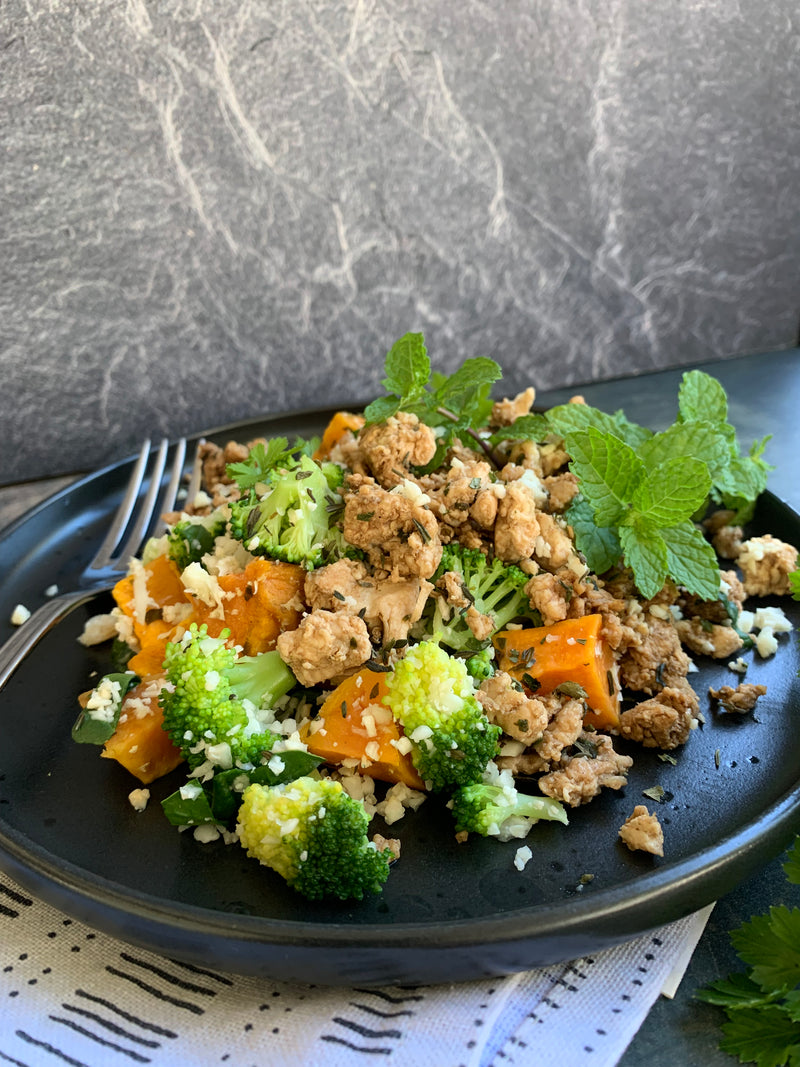 Chicken Vegetable Cauliflower Rice