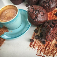 dark chocolate chip muffin