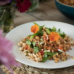 thai chickpea quinoa salad
