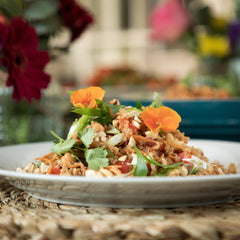 thai chickpea quinoa salad